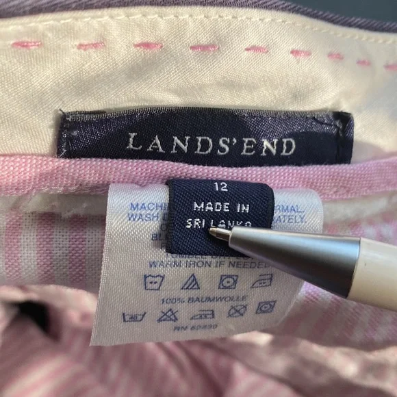 LANDSEND MID RISE SHORTS SIZE 12 - Picture 5 of 8